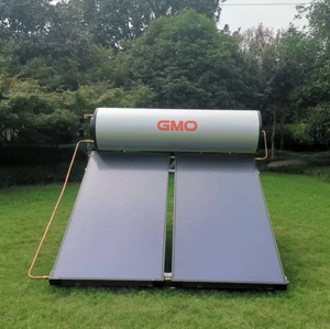 Calentador de Agua Solar Eléctrico Presurizado de Placa Plana, Independiente, para Uso en Exteriores, Garajes y Hogares, 190L 270L - Product Image 1