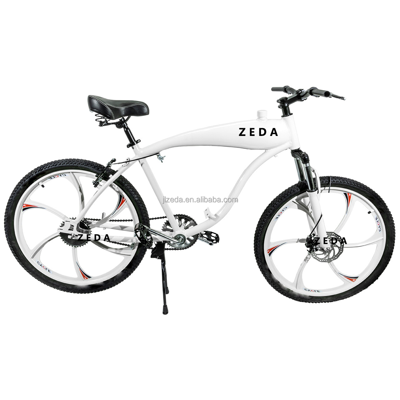 dada Zeda Dawn V2 Engine-Ready Motorized Bicycle - Built In Gas