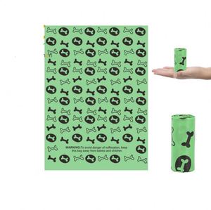 Bolsa de Plástico Desechable para Excrementos de Perros, con Logotipo Personalizado, Degradable, en Rollo - Product Image 2