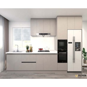 Tombox — meuble de cuisine moderne, nouveau modèle 2022, avec matériel blum importé - Product Image 1