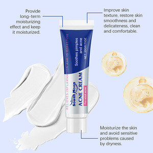 OEM al por mayor 20g crema facial hidratante antiacné removedor de espinillas y manchas oscuras para piel grasa ingrediente principal ácido salicílico - Product Image 2