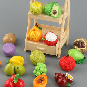 Simulación Creativa de Comida de Juguete, Sandía, <span class=keywords><strong>Carambola</strong></span>, Fruta, Decoraciones DIY, Bolsa Sorpresa, Accesorios Colgantes, Micropaisaje de Escritorio - Product Image 3