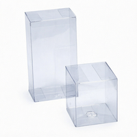 Boîte en plastique PET PVC transparente de grande taille personnalisée Kailiou avec des matériaux recyclés de qualité alimentaire pour l'emballage de cadeaux