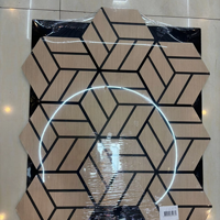 Panneau acoustique moderne en fibre de polyester Isolation insonorisée Décoration murale Panneau insonorisant en feutre pour le salon de la musique
