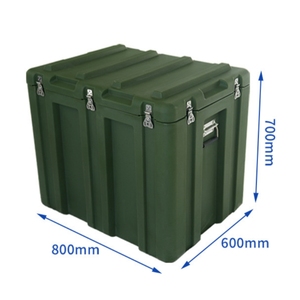 Kích thước trung bình 800*600*700mm nhựa quay đúc công cụ lưu trữ Hộp Tùy chỉnh OEM & ODM hỗ trợ cho các trường hợp công cụ - Product Image 1