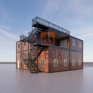 Modular Container House Quickly Assembles Foldable Simple Container House Modular Site Office Prefab School building