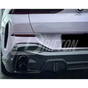 Juego de difusor trasero de fibra de carbono estilo LD para BMW X6 G06 2019-2023 - Product Image 5