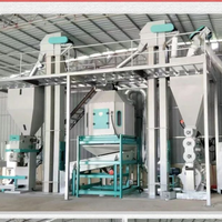 Máquina de Pellets para Alimento Animal, Planta de Producción de Alimento para Pollos, Línea de Producción de Alimento para Ganado en Venta