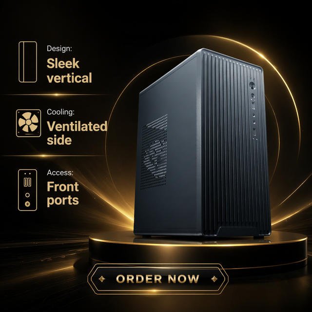 Desktop Office Cabinet PC OEM China High Quality Factory Price Case PC Gaming  Customized PC ATX Micro Computer Chassis
