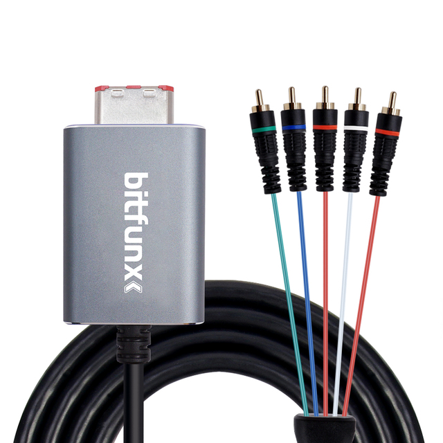 5RCA YPbPr Digital AV Output High Quality Image Component Cable for Nintendo GameCube NGC
