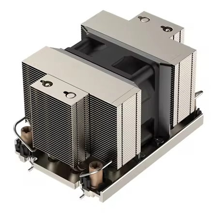 Hongyi Newest M87 Socket LGA4677  2U CPU Cooler Heat Sink With 4pin PWM Fan for LGA 4677 Server Processor case 118*78*64.5mm