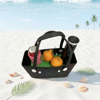 Sacs de plage en EVA imperméables personnalisés avec séparateurs amovibles, grands panneaux de partition, organisateurs de sacs fourre-tout, accessoires de voyage pour la piscine