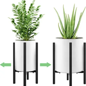 Support métallique réglable pour plantes, support de présentation moderne pour Pot de fleurs, support en métal pour décoration de maison, nouveau style