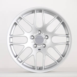 Jantes Kw Casting 5x120 pour <span class=keywords><strong>BMW</strong></span> <span class=keywords><strong>E46</strong></span> M3 CSL E36 E38 E39 F10 F30 <span class=keywords><strong>17</strong></span> 18 19 Pouces, Rayons Argentés, Jantes en Alliage pour Voitures de Course - Product Image 1
