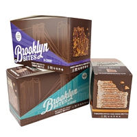 Vente en gros 350gsm papier kraft carte dossier personnalisé imprimé emballage alimentaire instantané pour les flocons de maïs petit déjeuner 3.5g carte blanche de céréales