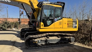 Vente flash : Excavatrice Komatsu PC160-7 d'occasion, machine de construction moyenne fiable Komatsu PC160-7 pour travaux de terrassement - Product Image 4