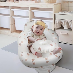 <b>Inflatable</b> Baby Chair,baby <b>Bath</b> Seat,<b>inflatable</b> Baby Seat for 6-36 Months for Bathroom Beach Outdoor Camping Baby Chair - Product Image 1