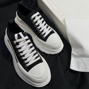 High Quality Luxury Designer Sports Shoes Breathable <b>Canvas</b> Thick Soled Walking Shoes Fashion Classics Lightweight Casual Shoes - Product Image 1