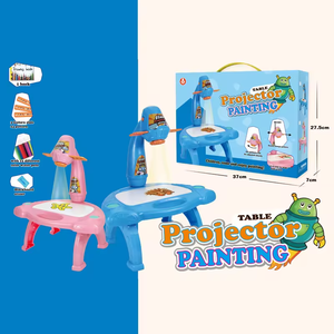 Proyektor anak-anak meja gambar mainan laris proyeksi pintar papan gambar doodle meja belajar - Product Image 5