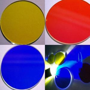 Lentille en verre optique de 53 mm, vente en gros, haute qualité, résistante à la chaleur, 90 % de transmission, gobo vierge pour projecteurs LED - Product Image 5