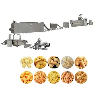 Macchina automatica degli spuntini della Tortilla di Doritos delle patatine fritte del triangolo del cereale dell'estrusore a doppia vite