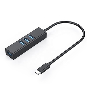 4 puertos de USB-C a USB 3,0 <span class=keywords><strong>Hub</strong></span> para MacBook Pro <span class=keywords><strong>iPad</strong></span> Samsung Galaxy y más tipo C dispositivos - Product Image 5