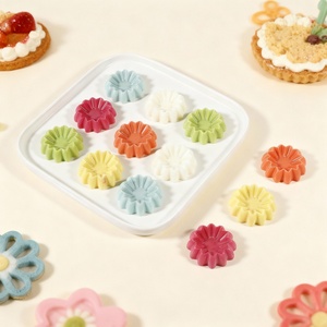 12-Compartment Silicone Mold for Cake Baking, Flower-Shaped Mold for <b>Cookies</b>, DIY Mold - Product Image 5