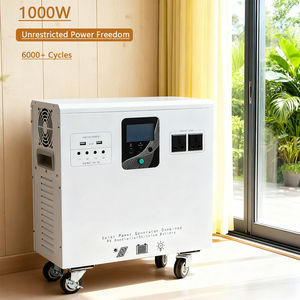 Tất cả các vòng 12V Trạm điện 1kwh công suất được xây dựng trong hiệu suất cao LiFePO4 pin cung cấp ổn định điện năng lưu trữ - Product Image 1