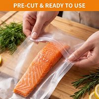 Sac de conservation alimentaire pour la cuisine, étanche et hermétique, pour congélation de viande, poisson, légumes, fruits et stockage à froid