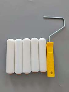 Professional 7 Inch <b>Paint</b> Roller <b>Set</b> with Tray High Density Foam Roller Sleeves and <b>Paint</b> Brush for Wall Painting DIY Home Decor - Product Image 3