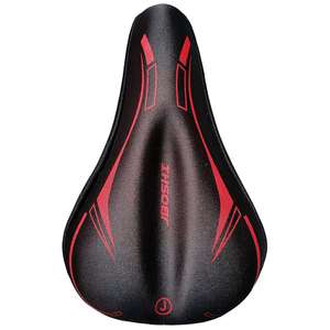 Funda de sillín de bicicleta Jbosht con almohadilla de gel de nido de abeja, cómoda para bicicletas de montaña, cojín de asiento para adultos unisex - Product Image 4