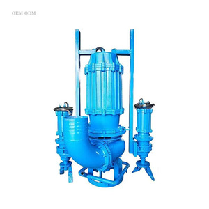 ZJQ High Capacity Electric <b>Submersible</b> Slurry <b>Pump</b> - Sand-Mud Mixer for River Dredging & Tailings - Product Image 2