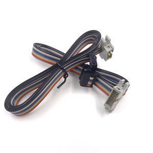 YZlink UL2651 10p şerit esnek düz renk kabloları aralığı 2*5p çift kafa 2.54mm aralığı konektörü IDC 10p ekran kablosu - Product Image 1