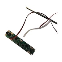 Module de microphone directionnel Shiningintl avec réduction de bruit IA, annulation d'écho, gain automatique et prise de son directionnelle analogique et numérique