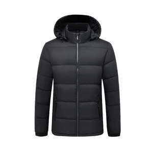 Customized Men's Winter Hooded Thick <b>Waterproof</b> Down <b>Jacket</b> Men's <b>Warm</b> Hooded Down <b>Jacket</b> Men's Down <b>Jacket</b> - Product Image 1