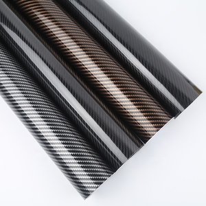 Pellicola Decorativa <span class=keywords><strong>per</strong></span> <span class=keywords><strong>Auto</strong></span> <span class=keywords><strong>in</strong></span> Fibra di <span class=keywords><strong>Carbonio</strong></span> 5D 6D 7D, Nero Lucido di Alta Qualità, 1,52x18M, <span class=keywords><strong>Adesivo</strong></span> Vinilico <span class=keywords><strong>per</strong></span> Wrapping <span class=keywords><strong>Auto</strong></span> - Product Image 6