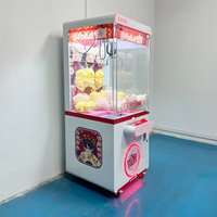 Machine à griffes commerciale à monnayeur pour peluches, armoire métallique, certifiée CE, version anglaise, garantie 1 an, KML