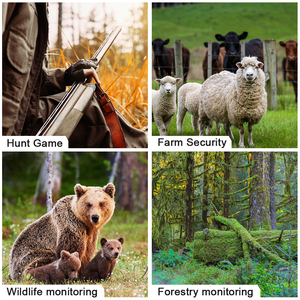 Caméra de surveillance de sentier JerderFo H6 H2 Ucon Cellular 4G, caméra de chasse en plein air, caméra de sentier pour la <span class=keywords><strong>faune</strong></span>, 940 sans flash, panneaux solaires - Product Image 6