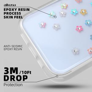 Étui de téléphone transparent en diamant, anti-jaunissement, mat, TPU PC, antichoc, pour iPhone 16 15 14 13 Pro Max - Product Image 6