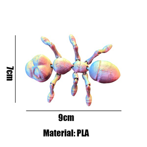 <span class=keywords><strong>3D</strong></span> nhanh chóng prototyping dịch vụ cho PLA giải nén đồ chơi bản lề kiến tùy chỉnh <span class=keywords><strong>3D</strong></span> in Ant đồ chơi - Product Image 6