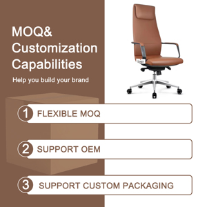 <span class=keywords><strong>Silla</strong></span> ejecutiva ergonómica de cuero, <span class=keywords><strong>silla</strong></span> silenciosa giratoria de PU, muebles de oficina de alta resistencia, diseño moderno, <span class=keywords><strong>silla</strong></span> CEO barata - Product Image 5