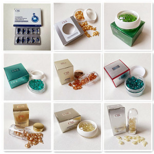 2023z Cápsulas de suero de retinol de renovación nocturna Suero antienvejecimiento para líneas finas y colágeno antiarrugas Placenta Cápsula de suero de vitamina C - Product Image 3