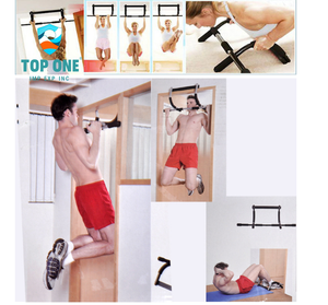 TopOne High Quality Custom Adjustable Size 60-100cm <b>Indoor</b> Gym Pull up and Chin up <b>Bar</b> with Hook for Sale - Product Image 6