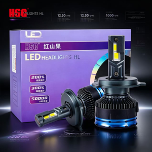 HSG LED Headlights H1 H4 H7 H11 9005 9006 9012 65W 220W/Pair 12V Super Bright Car Auto Fog Light Bulb Driving Lamp Kit