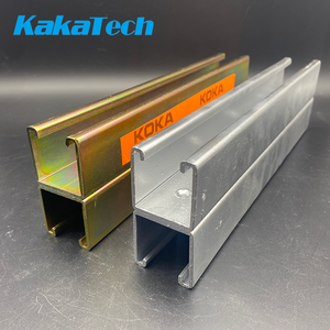 メーカー41x21ステンレス鋼スロット付きダブルチャンネル背筋<span class=keywords><strong>U</strong></span>プロファイルUnistrutチャンネル - Product Image 2