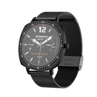 Montre connectée tendance AW69 2026 en promotion usine avec écran AMOLED, contrôle de la musique, suivi multisports et étanchéité IP67