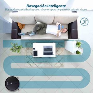 Robot Aspirapolvere I-DANCERGYRO con Aspirazione 2100Pa, Controllo Wi-Fi e Navigazione Intelligente per la Pulizia Domestica - Product Image 1