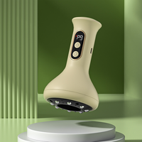 Masseur corporel intelligent à ventouse électrique avec télécommande sans fil et fonction de thérapie thermique pour soulager les douleurs musculaires