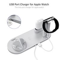 Station de charge sans fil 6-en-1 en gros pour smartphone, montre et écouteurs – Hub de charge rapide de bureau pour Pro Max
