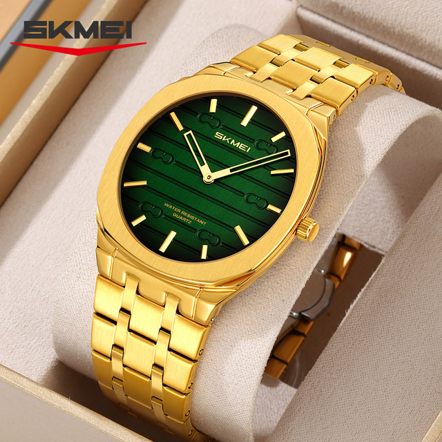 New Design Fashion 3ATM Waterproof Stainless Steel Round Case Quartz Wristwatch OEM ODM Custom Logo Japan Movement Watch for Men